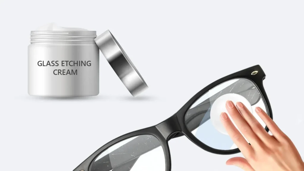 How to Remove Scratches from Glasses: A Complete Guide 6 5. Glass Etching Cream Method