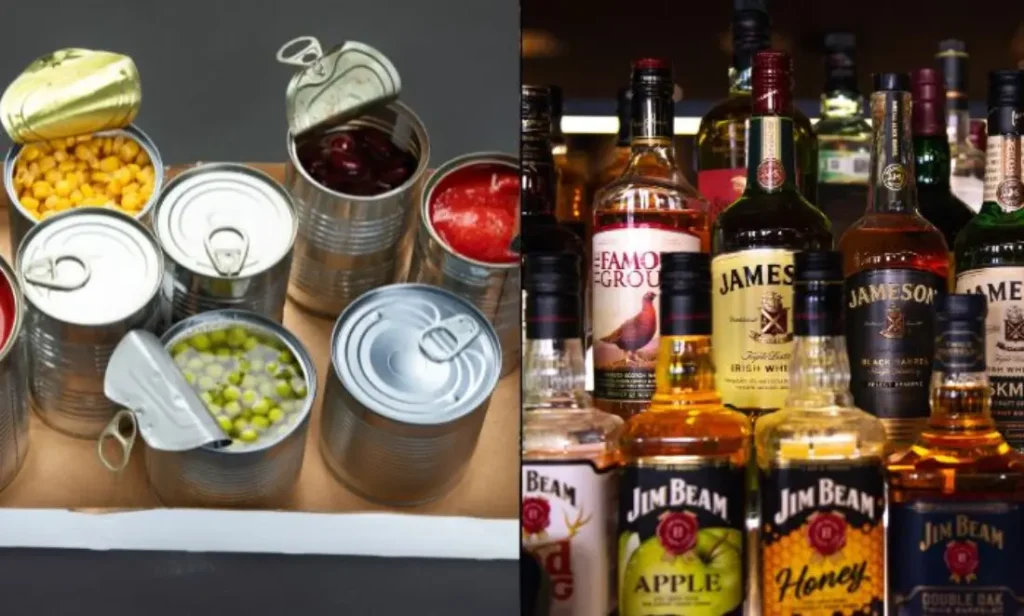 Ten Worst Foods for Prostate Health 3 Canned Foods and alcohal