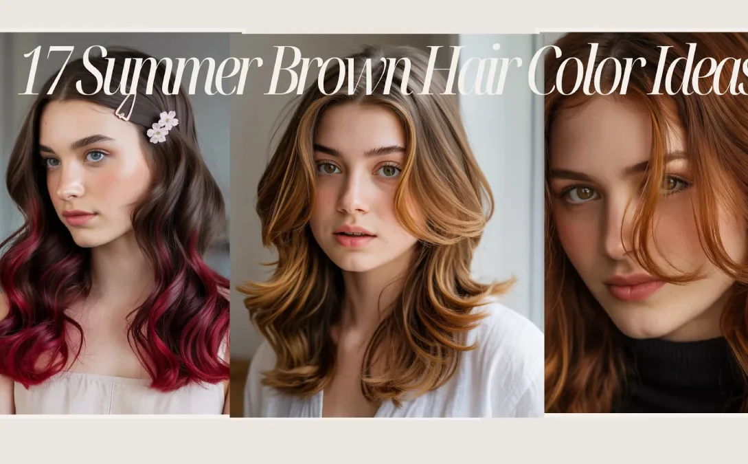 17 Summer Brown Hair Color Ideas