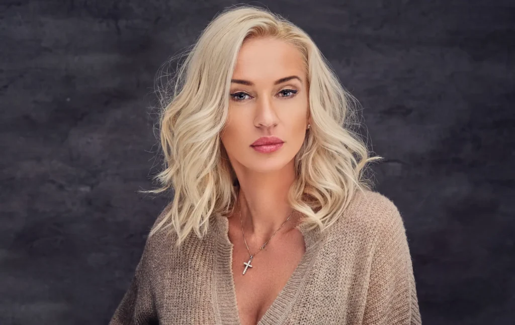 Ice Blonde Hair Colour