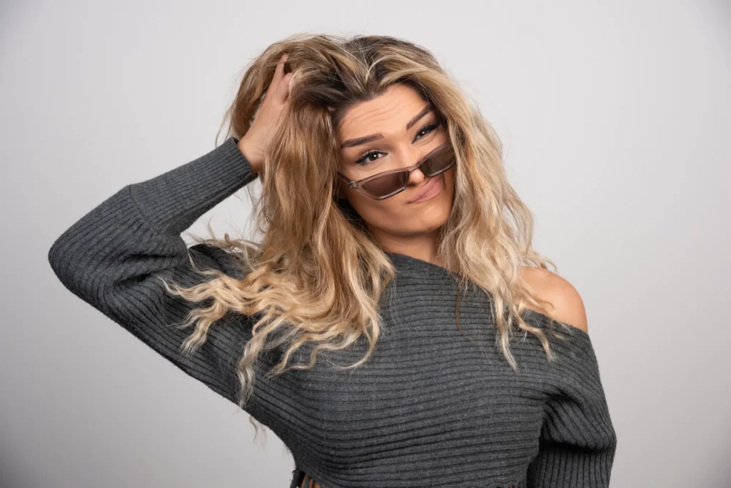 Cool Blonde Shadow Root