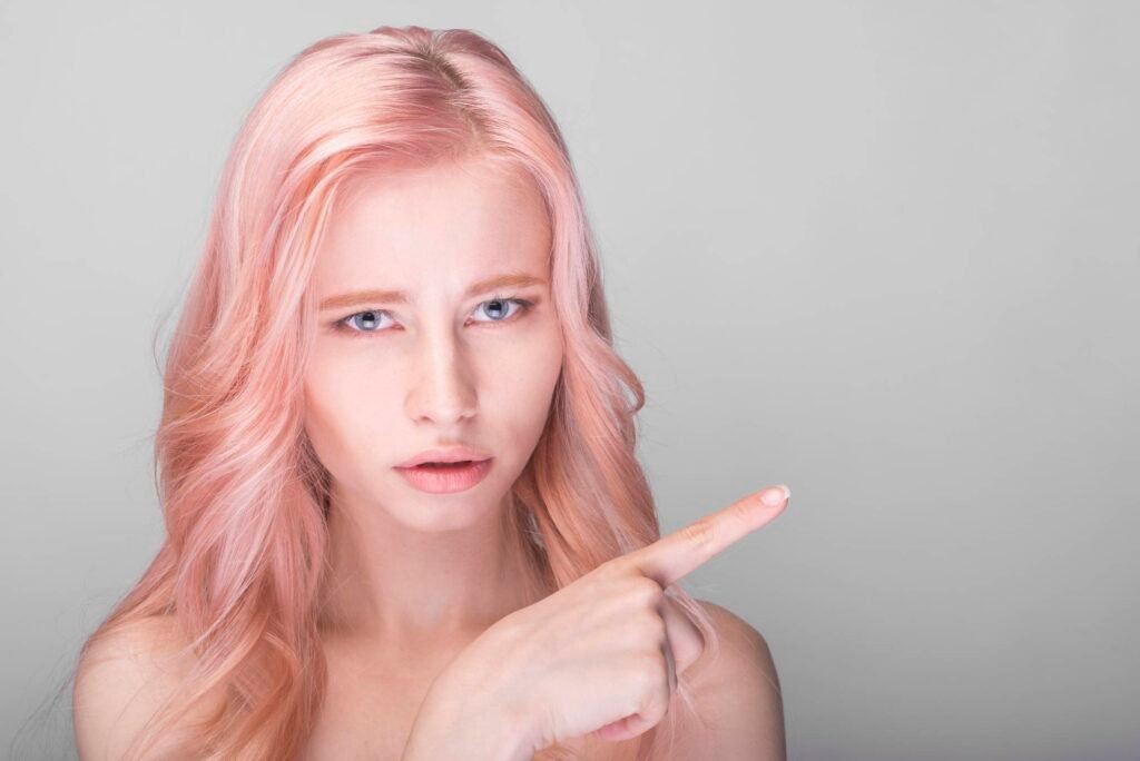 21 Light Summer Hair Color Ideas 11 Peach Pastel