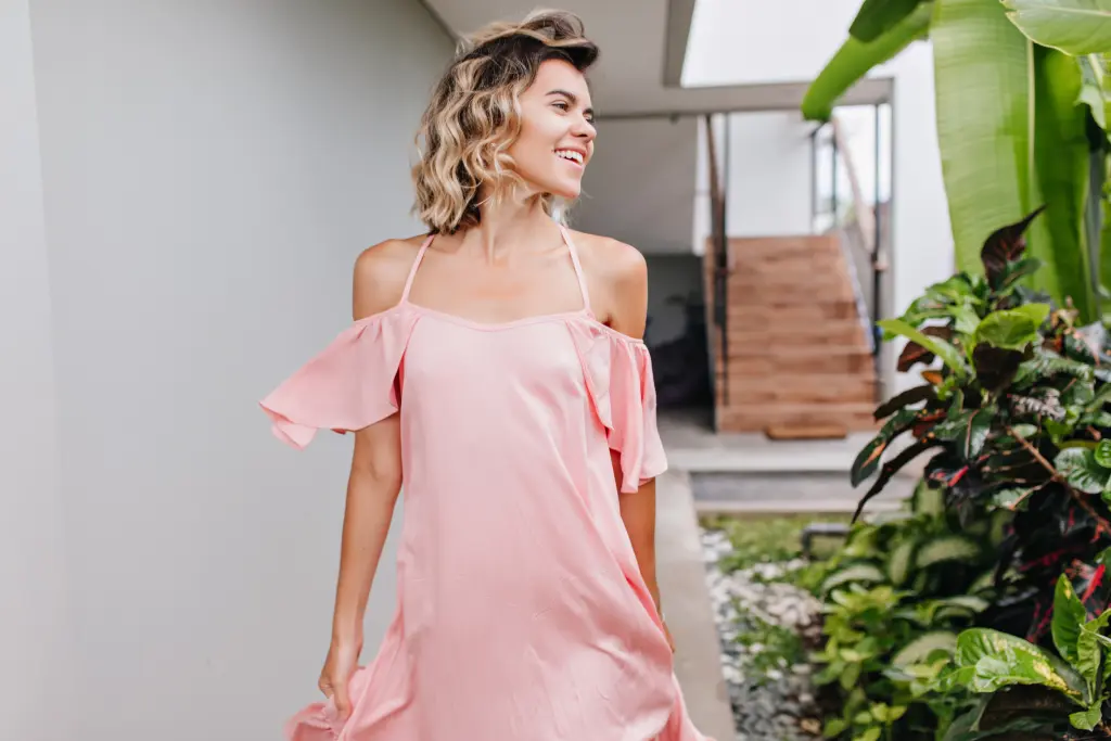  Beach Holiday VacationFlowy Linen Maxi Dress