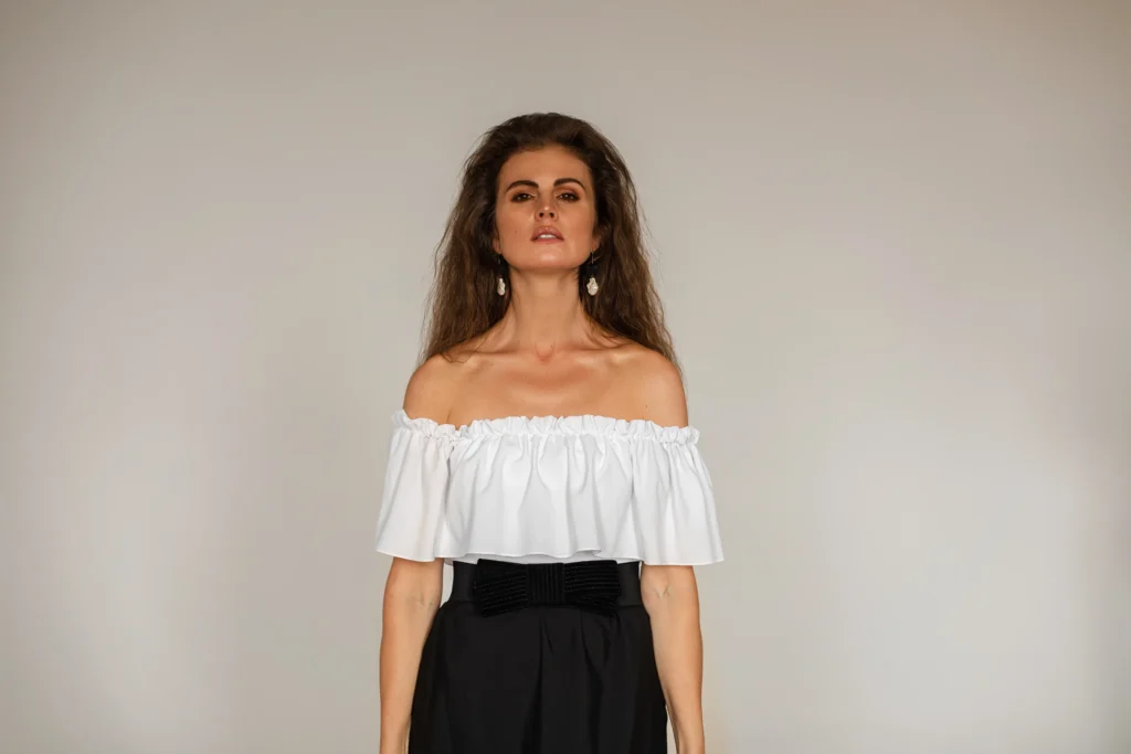 Holiday Party- Sequined off the Shoulder Dress