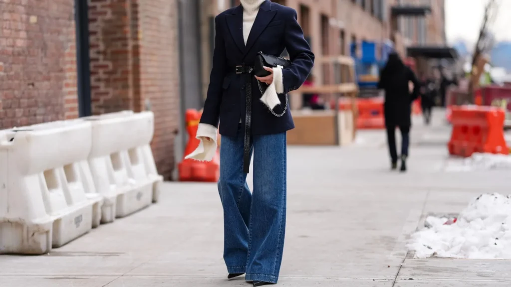 How to Style Wide-Leg Jeans
