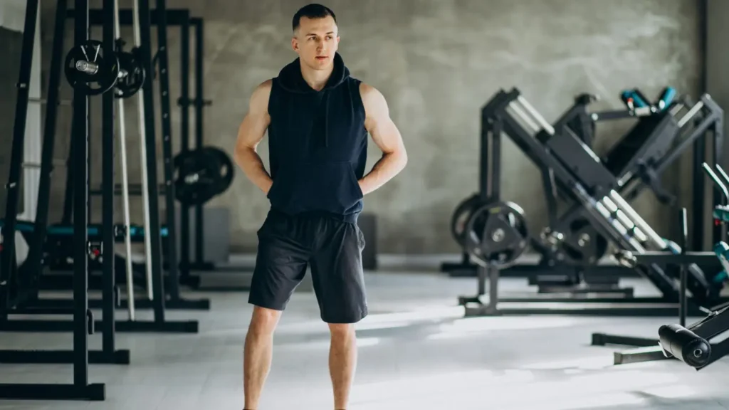 Men are required to have certain gym outfits