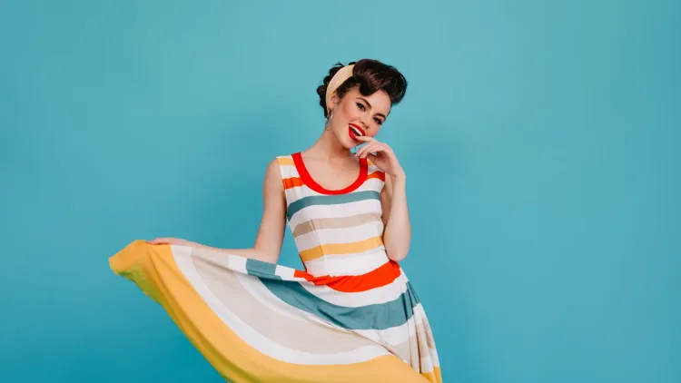 Which Colours are trendy in Retro Design